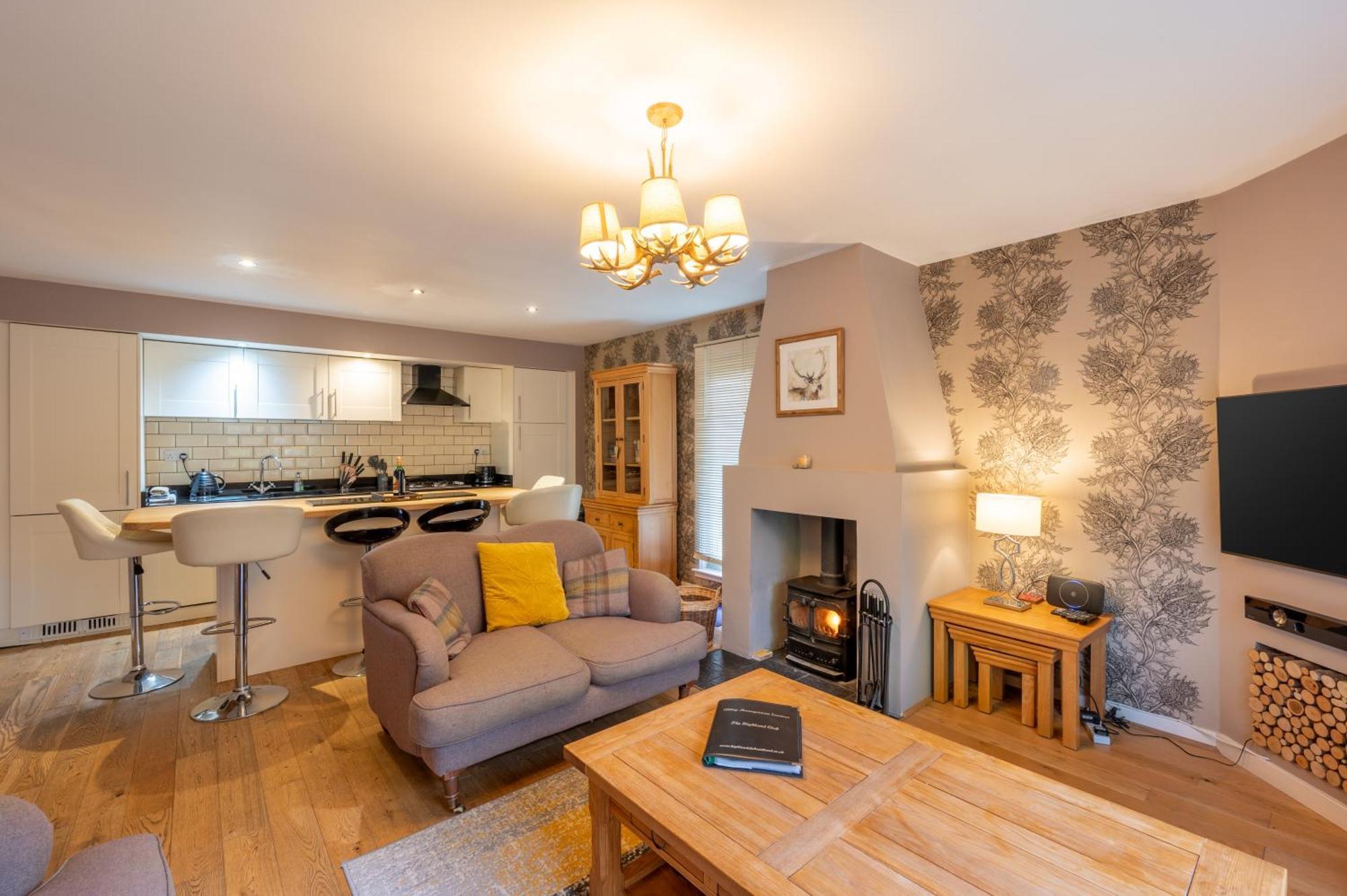 Abbey Holidays Loch Ness Luxury Self Catering 2 Bedroom Cottages Fort Augustus Kamer foto